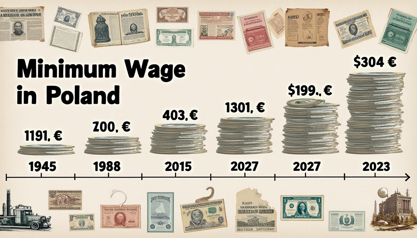 découvrez l'évolution du salaire minimum en pologne depuis son instauration jusqu'à aujourd'hui. analyse historique, contextes économiques et principales étapes marquantes de la législation salariale polonaise.