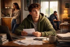 analyse de l'impact du montant de la pension alimentaire pour un étudiant majeur dont les parents sont divorcés, et ses conséquences sur l'avenir de l'enfant.