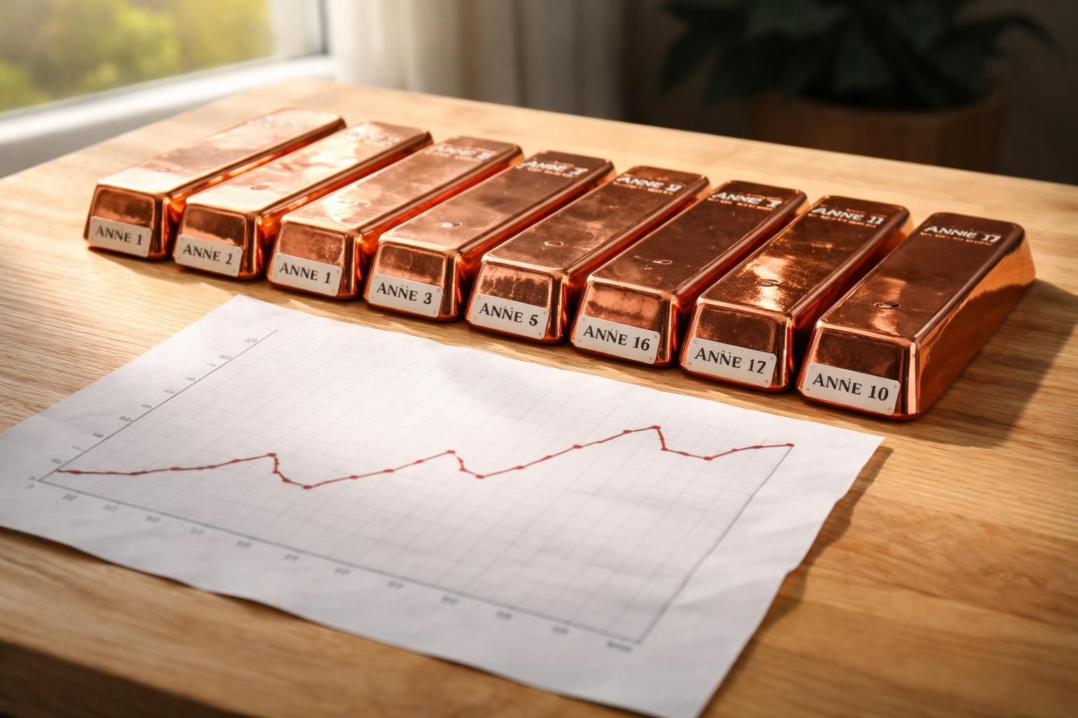 découvrez l'évolution historique du prix du cuivre au kilogramme sur les 10 dernières années à travers une analyse détaillée et comparative.